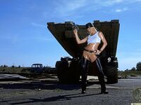 Silvia Saint fata soldat