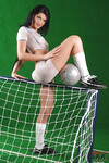 Roxy Panther fata sexy de fotbal