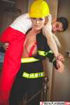 Rebecca Jane Smyth pompierul cu bustul mare milf