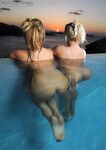 Aleska Diamond - Lesbiană în piscină