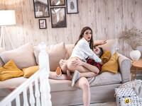 Candi Luciani călărește penisul iubitului după ce i-a făcut o felație fotografii (Candie Luciani)