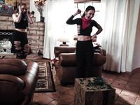 Paige Owens și Skylar Snow scenă lesbiană