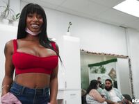 Savannah Storm şi Sarai Minx împart copacul negru