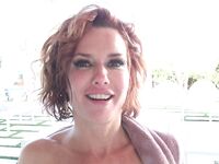 Veronica Avluv suge scula lui Rocco Siffredi